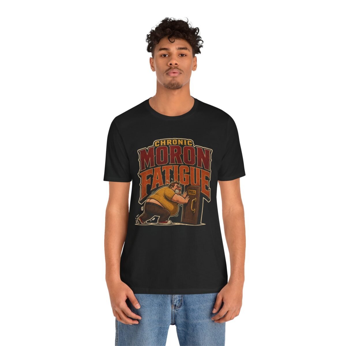 1435637979016562311_2048.jpeg Chronic Moron Fatigue T-Shirt — Funny Retro Sleepy Cartoon Tee